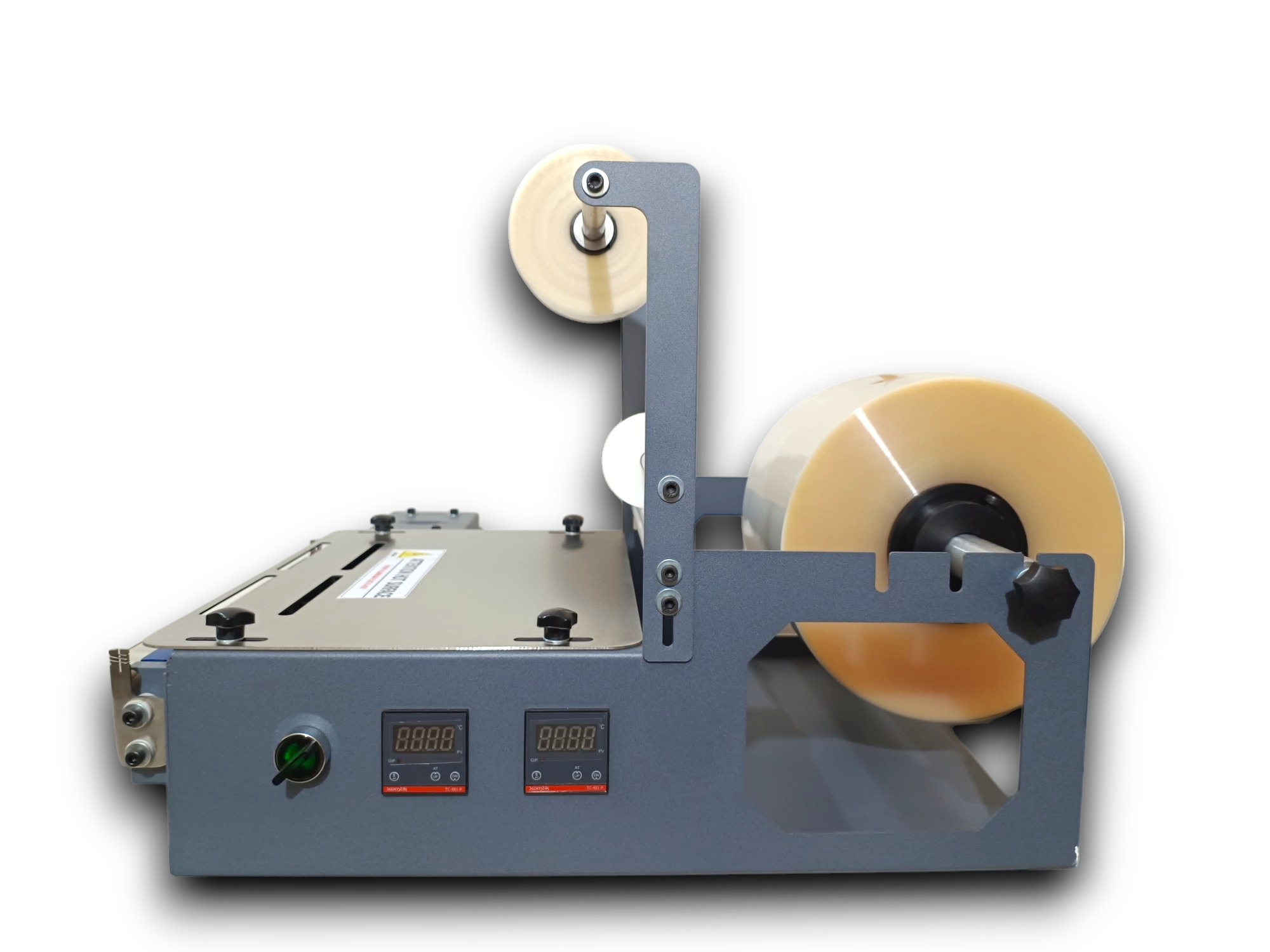 Manual Overwrapping Machine With Dot Sealer and Tear Tape